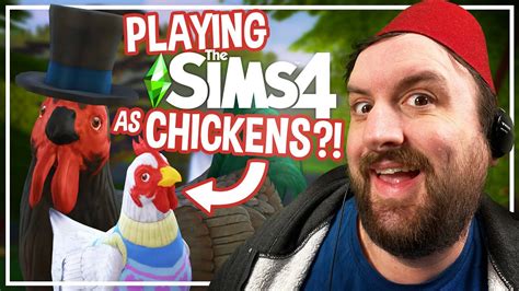 Playing The Sims 4 Cottage Living As Just Chickens Youtube