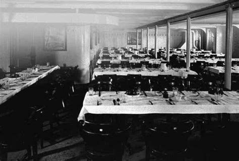 The pantries and galley were situated behind the dining room. Titanic II third class to be an adventure holiday with ...