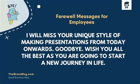 29 Inspirational Farewell Messages For Employees In