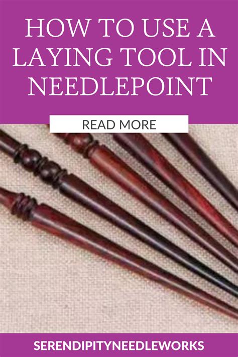 A Guide To Using Laying Tools In Needlepoint Artofit