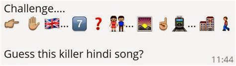 Emoji Bollywood Song Quiz With Answers