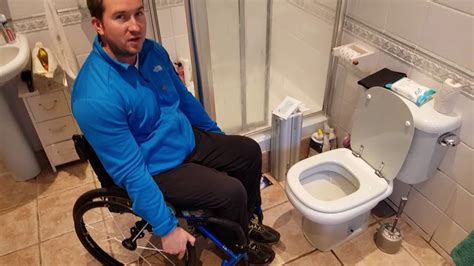 Paraplegic Wheelchair Transfer To Toilet How To Youtube