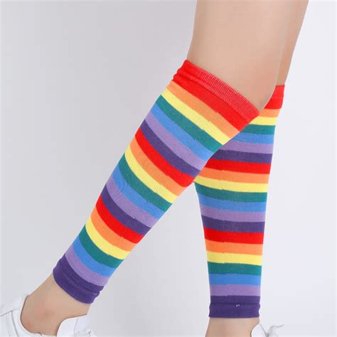 Rainbow Leg Warmers Bmessentials