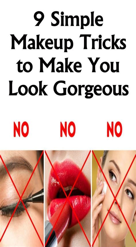 9 Simple Makeup Tricks To Make You Look Gorgeous Relationship Magazine Greenteamaskacne