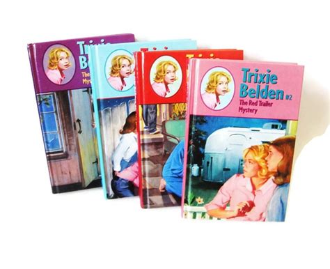 Set Of Four Trixie Belden Books Hardcover Vintage Etsy Nostalgia