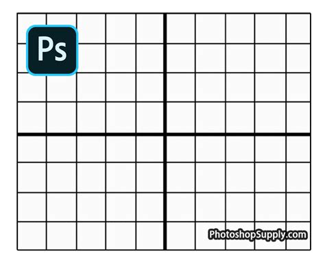 Photoshop Grid Template