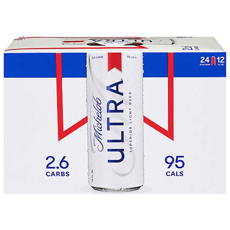 Michelob Ultra Beer Light Superior 24 Ea Lagers Superlo Foods