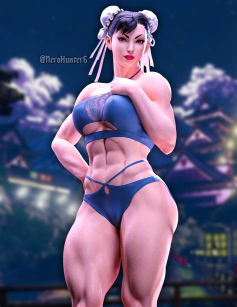 Rule 34 1girls 3d Abs Big Breasts Bikini Capcom Chun Li Female Female