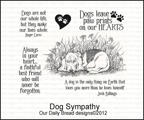 Sympathy Quotes For Loss Of Dog. QuotesGram