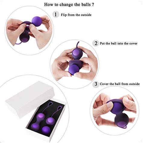 Ben Wa Ball Kegel Exercise Weights Kit Piece Set Doctor Recommended For Bladder Control