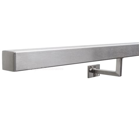 Revolutionary products · contact us · visualize your deck Brushed Stainless Steel Metal Banister Stair Handrail: Pre ...