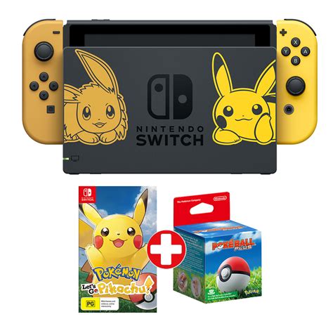Pokemon Lets Go Pikachu Limited Edition Nintendo Switch Console Only
