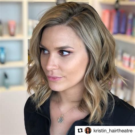 Thank You For Always Making Me Feel Pretty 🤗😘💜 Repost Kristin Hairtheatre ・・・ Freshened Up