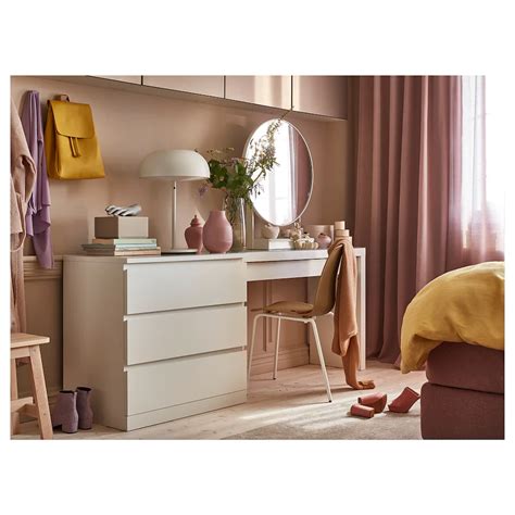 MALM White Dressing Table - Popular & Stylish - IKEA White Desk And