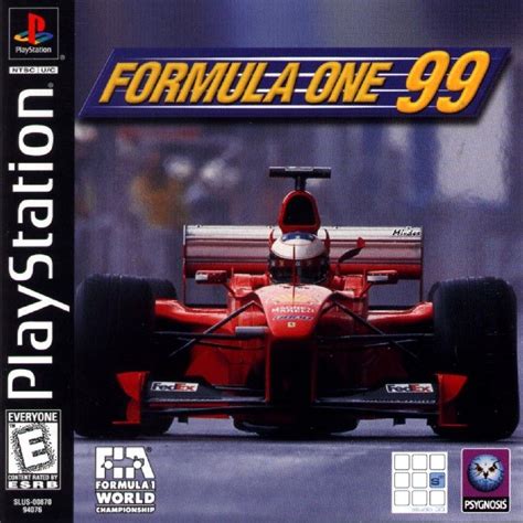 Formula One 99 Cover Or Packaging Material Mobygames