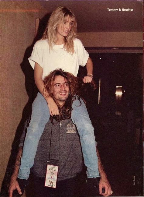 Tommy Lee Jones And Heather Locklear Tommy Lee Tommy 80s Groupie