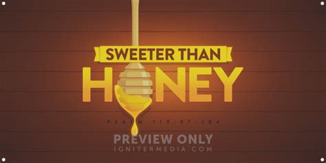 Sweeter Than Honey Print Ready Horizontal Banners Igniter Media