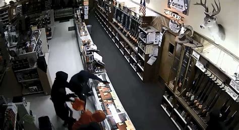 Massive Houston Gun Store Robbery Caught On Surveillance Cameras