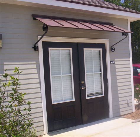 House Awnings Metal Door Awning House Exterior