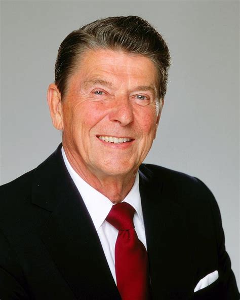 President Ronald Reagan Portrait Session 1 Photograph By Harry Langdon