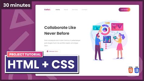 Create Home Page Using Html And Css How Create An Com