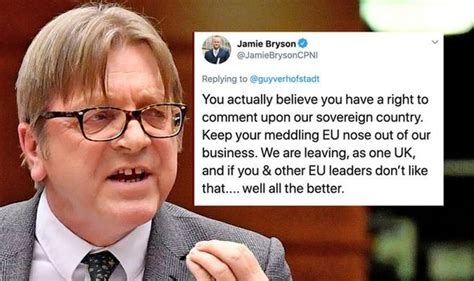Brexit News Guy Verhofstadt Brutally Mocked Over Latest Brexit Rant