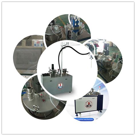 Dual Resins Dispensing With Meter Mix Machines China Glue Potting