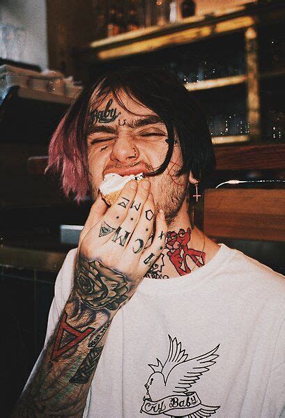 Rare Photo De Lil Peep Avec Montage à Lancienne Portraits De