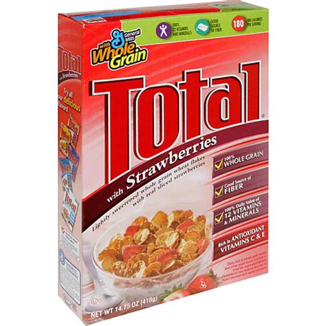 Total Cereal With Strawberries Cereal Foodtown