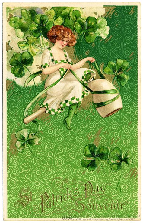 Happy Saint Patricks Day C1910 St Patricks Day Souv Flickr