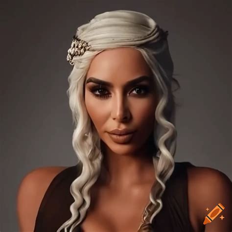 Kim Kardashian As Daenerys Targaryen