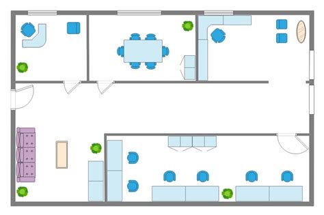 Free Editable Office Layout Examples Edrawmax Online