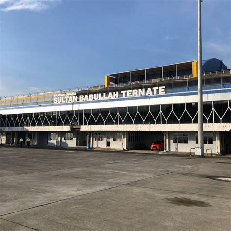 foto di bandara sultan babullah tte ternate maluku utara