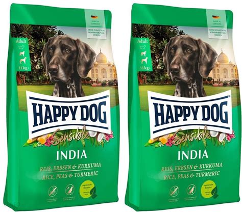 Karma Happy Dog Sensible India Wegetariańska Karma 2x10kg Ceny I