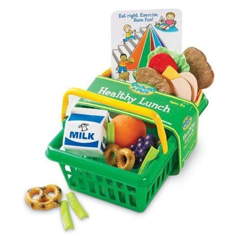 Learning Resources Pretend And Play Healthy Lunch Set Healthy Lunch