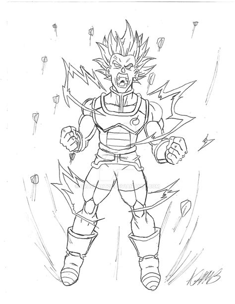 Collection of drawing ideas, how to draw tutorials. Dragon Ball Z Drawing Vegeta at GetDrawings | Free download