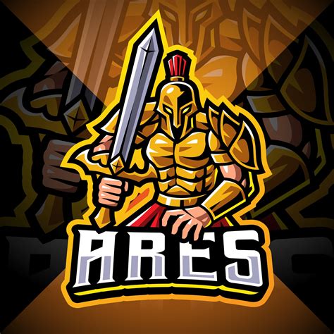 Ares Esport Mascot Logo Design 2597092 Vector Art At Vecteezy