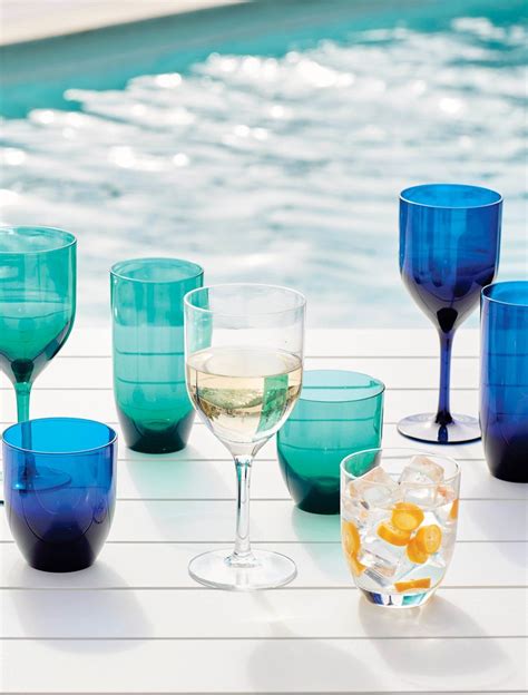 Classic Acrylic Drinkware Collection Frontgate Acrylic Drinkware Frontgate Drinkware