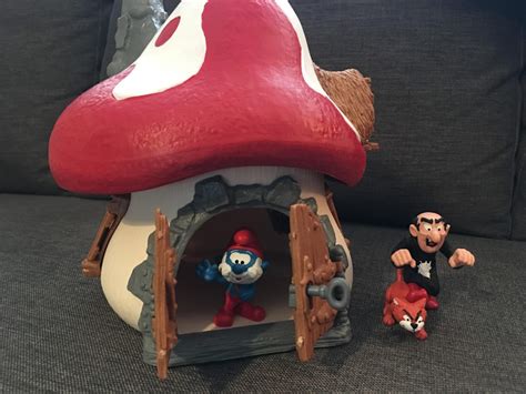 The Smurfs House From Schleich Smurfs The Lost Village The