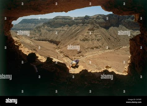 Photo Of The Cave Of Letters In Wadi Hever Stock Photo Alamy