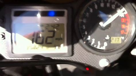 Based on my experience and a little math, i doubt that a cbr600rr can go that fast. Top Speed Run 2001 Honda CBR600 F4i - YouTube
