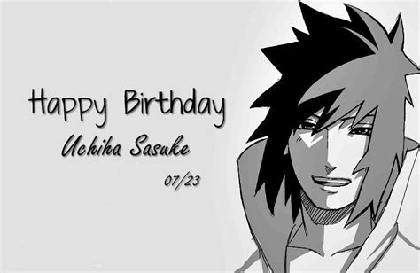 Happy Birthday Uchiha Sasuke Fan Art 35116702 Fanpop
