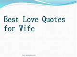 Photos of Short Love Quotes For Wife