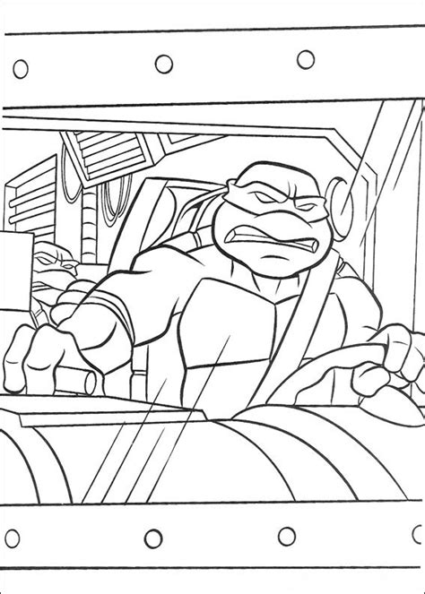 Teenage Mutant Ninja Turtles Coloring Pages | Birthday Printable