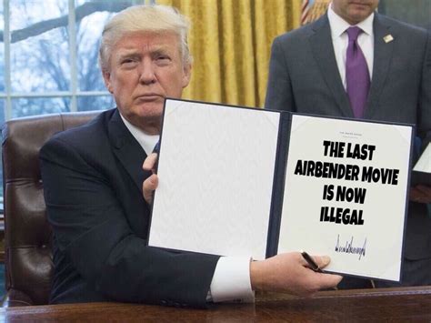 Photos Of President Trump Signing Executive Orders Become Memes Observer