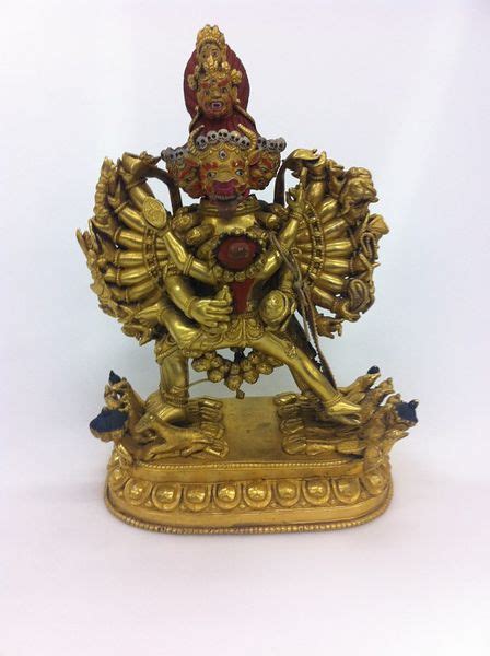 Global Nepali Museum Figure Of Vajrabhairava Global Nepali Museum