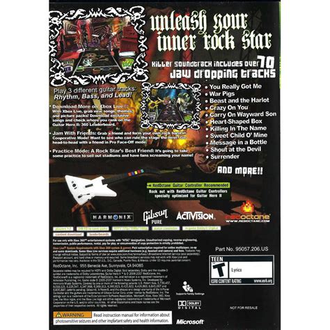 Guitar Hero Ii Xbox 360 Outlaw S 8 Bit And Beyond