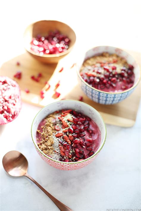 Cherry Pomegranate Smoothie Bowl And The Ultimate Smoothie Bowl Roundup