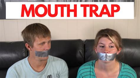 Duct Tape Mouth Trap Challenge Youtube