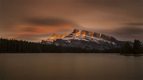 2560x1440 Canada Banff National Park Jack Lake 1440p Resolution